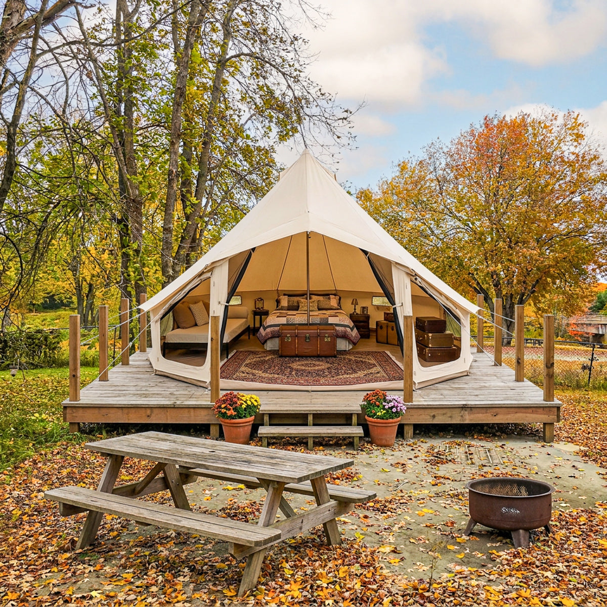 Riverside Glamping Sites - site E